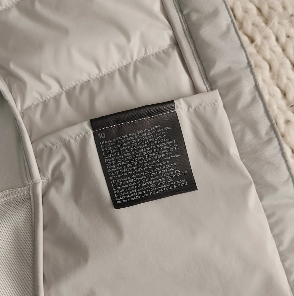LULULEMON Down For It All Jacket - Vapor - Picture 11 of 13